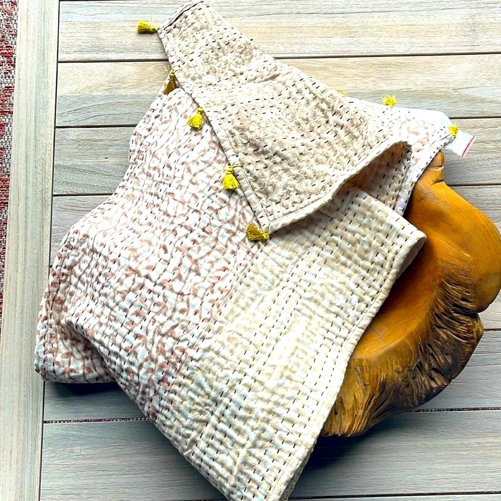 New🌟Heritage Kantha Table Runner
